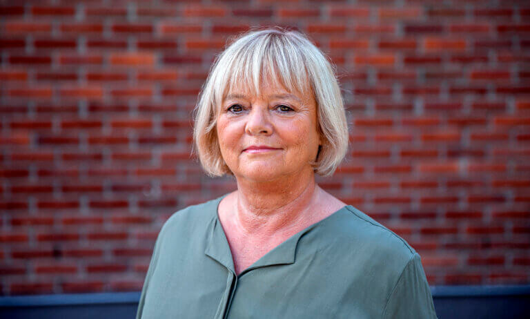 Mimmi Kvisvik, forbundsleder i FO (Foto: FO)