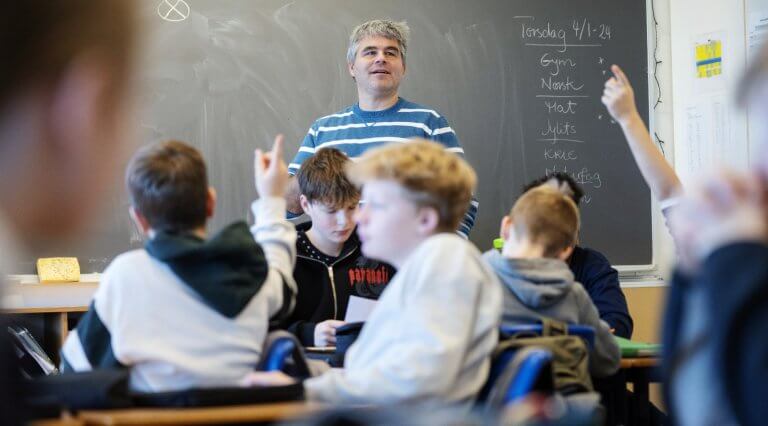 Mattelærer på ungdomsskole