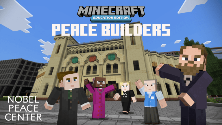 Nobels Fredssenter i nytt samarbeid med Minecraft