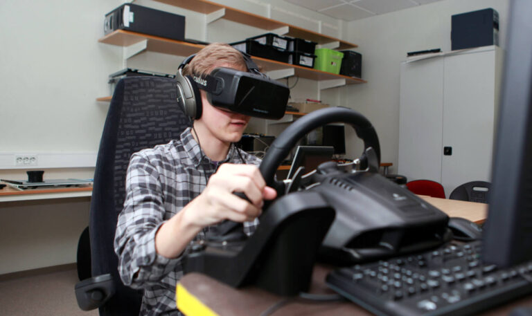 Kjøreopplæring med VR briller