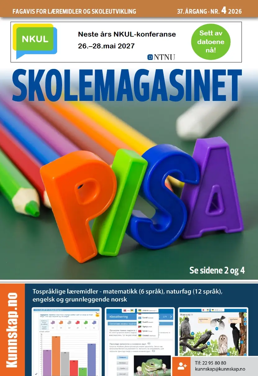 skolemagasinet nr 4 2026 med reklame